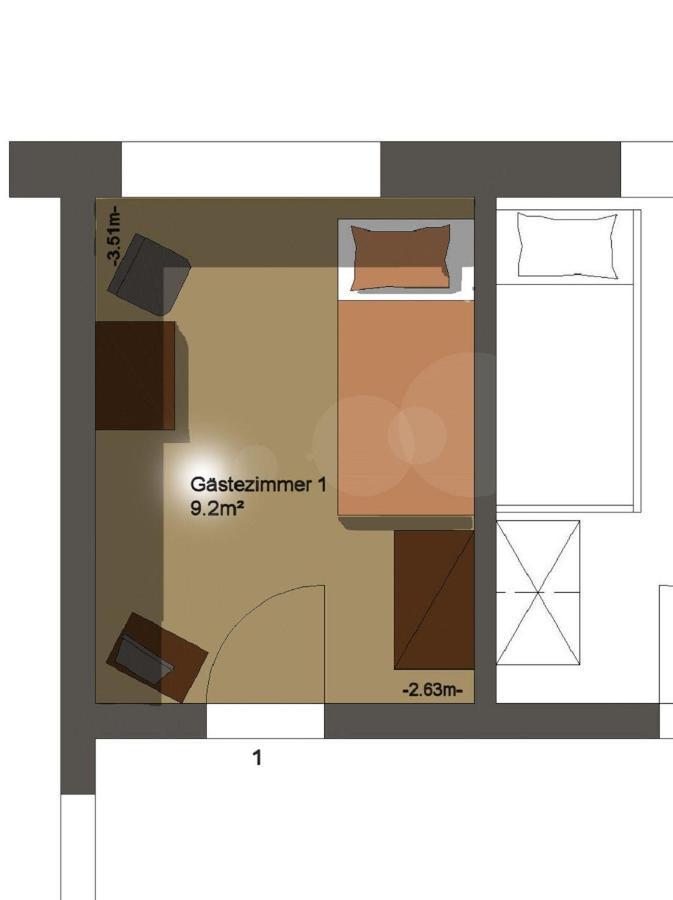 Pension Ruessel-Pub Sangerhausen Δωμάτιο φωτογραφία